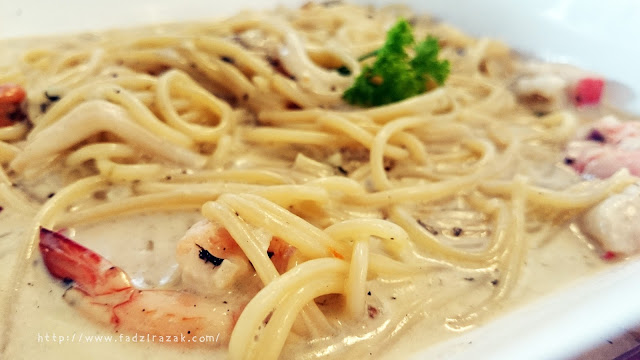 Seafood Carbonara