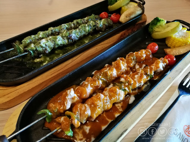 Beef & Chicken Skewers