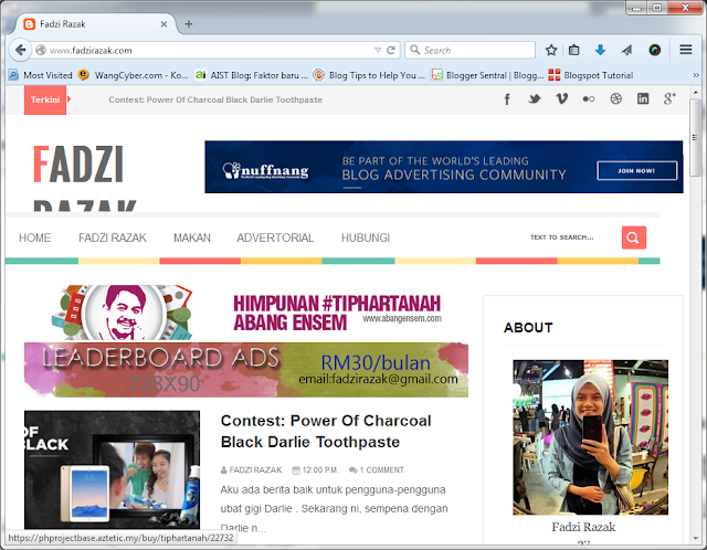 Blog Fadzi Razak