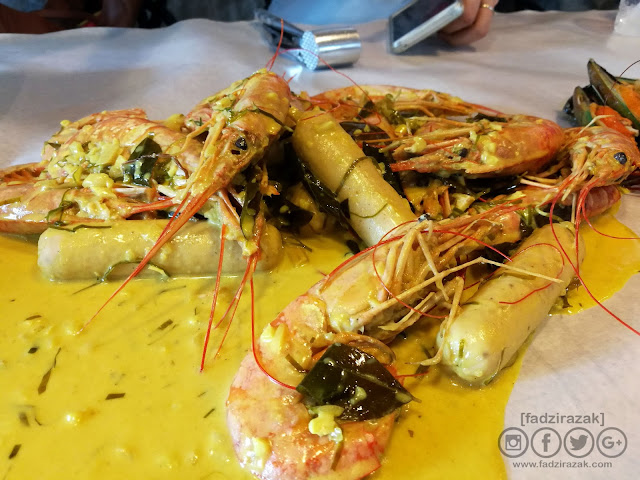 Jumbo Japanese Sea Prawn with Creamy Lemak