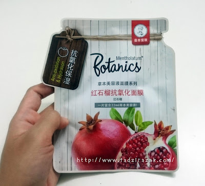 Mentholatum Botanics Face Mask