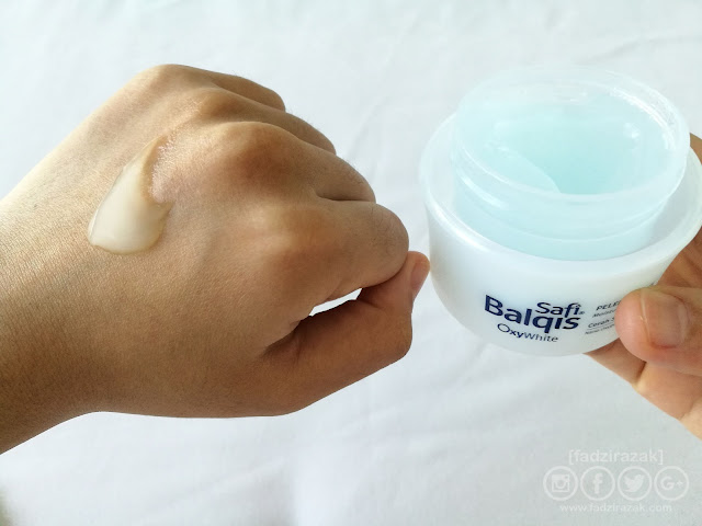 Safi Balqis Oxywhite Pelembap Gel