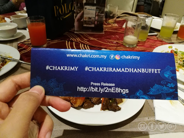 Buffet Ramadhan 2017 Imperial Chakri Palace