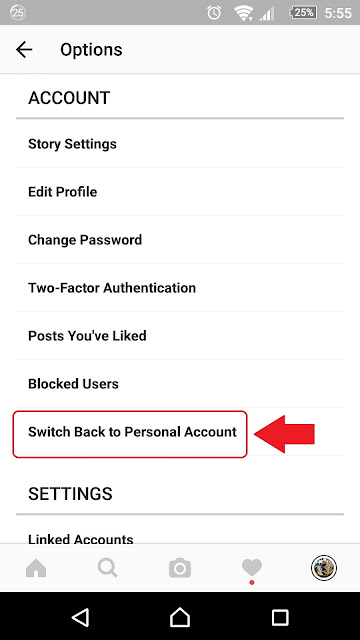 Cara Tukar Instagram Personal Kepada Instagram Bisnes