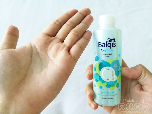 Safi Balqis Oxywhite Penyegar 