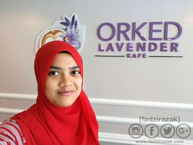 Tempat makan di Bangi - Orked Lavender Cafe