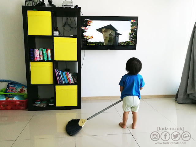 Ajar Anak Buat Kerja Rumah