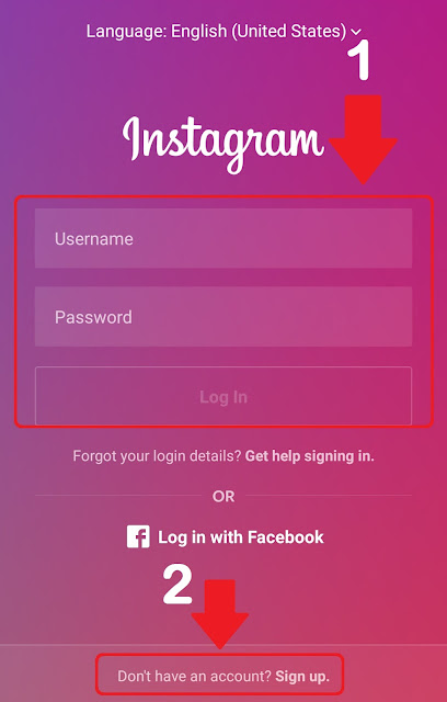 Cara Tambah Akaun Instagram
