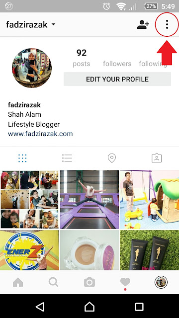 Cara Tukar Instagram Personal Kepada Instagram Bisnes