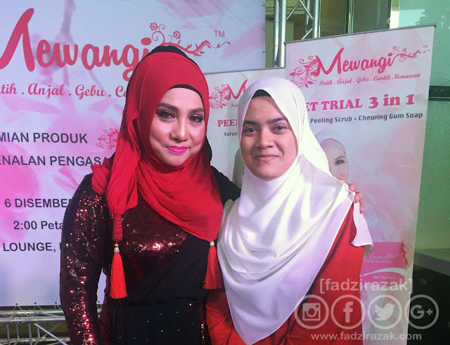 Noraniza Idris sebagai Duta Produk Kecantikan Mewangi