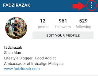 Cara Tambah Akaun Instagram