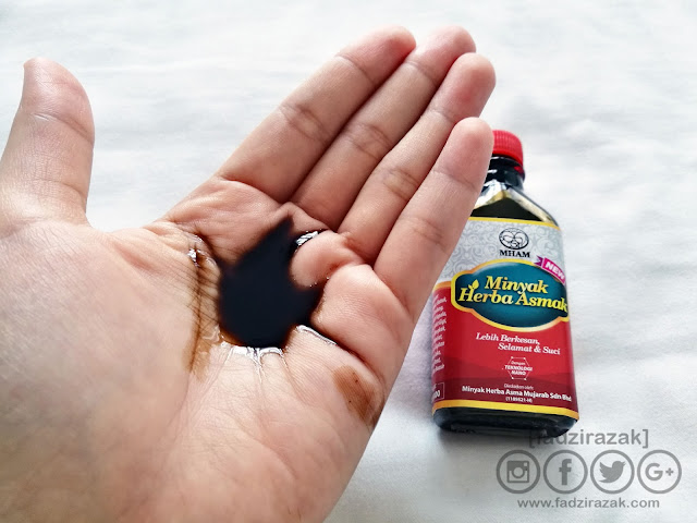 Minyak Herba Asmak Penawar Asma