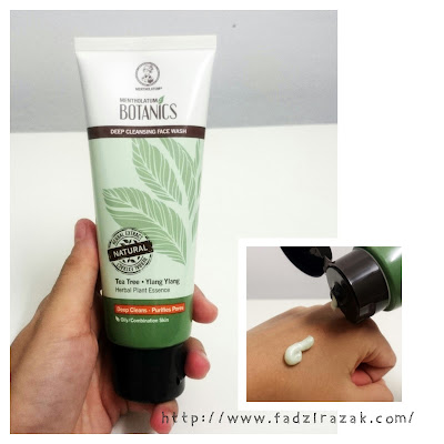 Mentholatum Botanics Face Wash Tube 100g