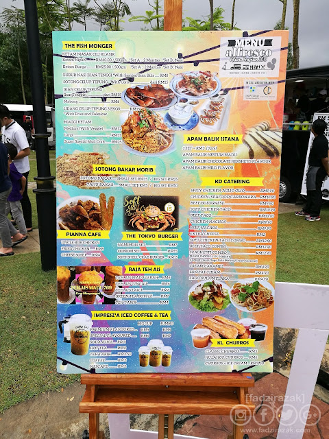 Seafood Alfresco Alam Impian 2017