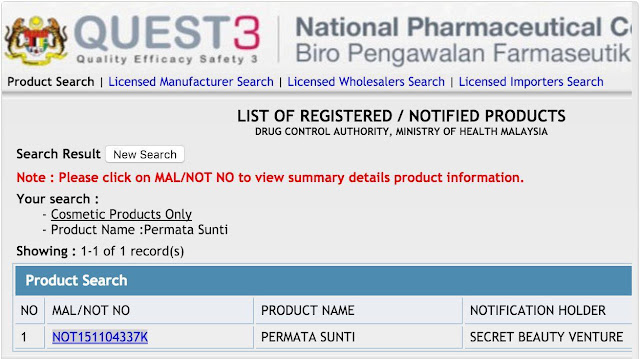Permata Sunti Feminine Wash