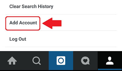 Cara Tambah Akaun Instagram