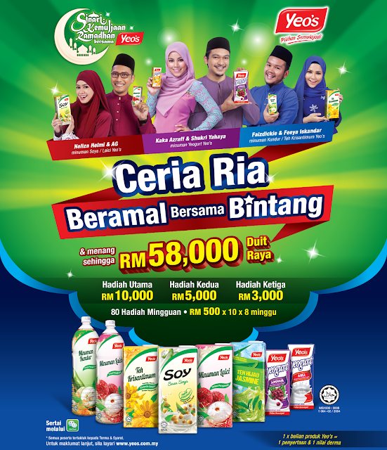  Yeo's Ceria Ria Beramal Bersama Bintang & Menang Duit Raya Musim Kedua