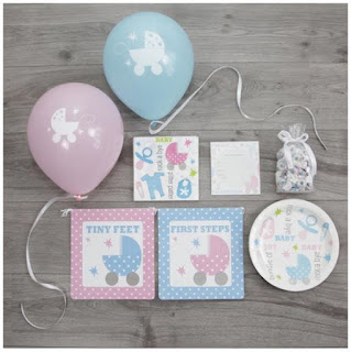Personalized Baby Shower Decoration Set